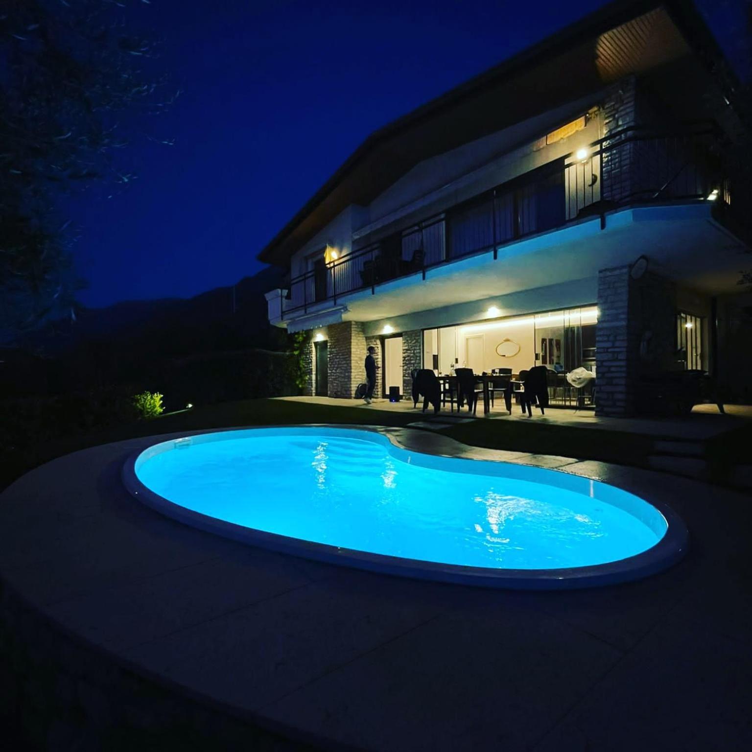 Villa Mimosa-Con Piscina E Vista Lago Brenzone sul Garda Εξωτερικό φωτογραφία